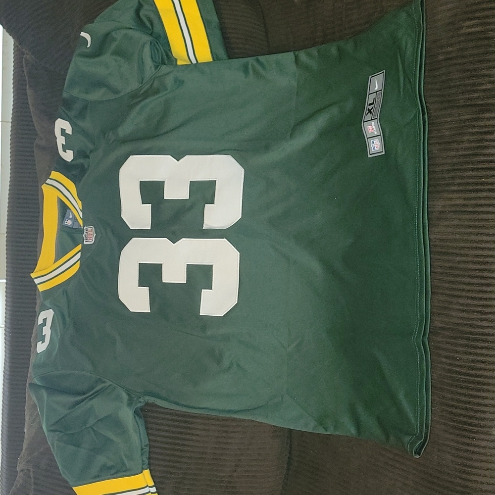 Green Bay Packers #33 Aaron Jones Jersey